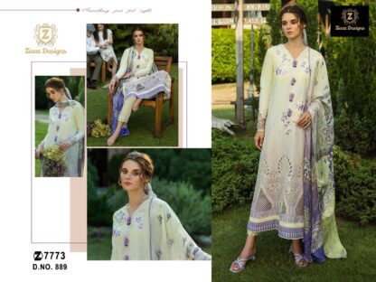 ZIAAZ DESIGNS 889 SEMI STITCHED PAKISTANI SUITS ONLINE INDIA