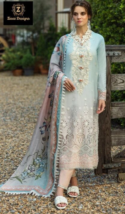 ZIAAZ DESIGNS 891 SEMI STITCHED PAKISTANI SUITS ONLINE DEALER IN SURAT