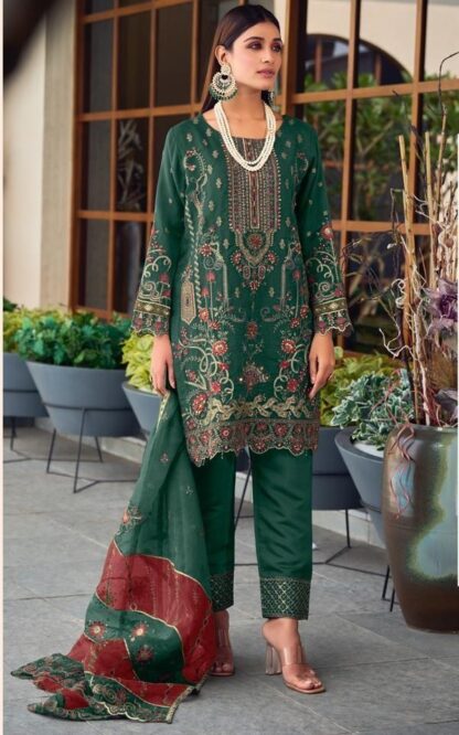 SHREE FABS R 1076 G PAKISTANI SUIT AT BEST PRICE PAKISTANI SUITS IN SINGLE, PAKISTANI SUITS LATEST COLLECTION, PAKISTANI SUITS MANFUACTURER, PAKISTANI SUITS WHOLESALER, SALWAR KAMEEZ WHOLESALER, SHREE FABS R 1076 G  AL KHUSHBU, Pakistani Suits, READYMADE, Salwar Kameez, SHREE FABS, Single, Suits