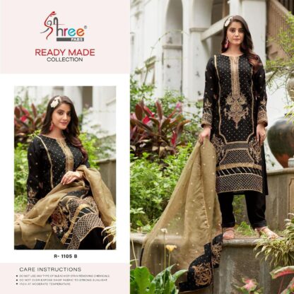 SHREE FABS R 1105 B PAKISTANI SUITS MANUFACTURER PAKISTANI SUITS IN SINGLE, PAKISTANI SUITS LATEST COLLECTION, PAKISTANI SUITS MANFUACTURER, PAKISTANI SUITS WHOLESALER, SALWAR KAMEEZ WHOLESALER, SHREE FABS R 1105 B  AL KHUSHBU, Pakistani Suits, READYMADE, Salwar Kameez, SHREE FABS, Single, Suits