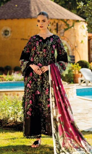 DEEPSY 1107 ELAF CHIKANKARI PREMUIM LAWN 25 PAKISTANI SUITSDEEPSY 1107 ELAF CHIKANKARI PREMUIM LAWN 25 PAKISTANI SUITS
