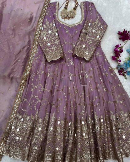 PD 1097 DESIGNER INDIAN GOWN WHOLESALER INDIA
