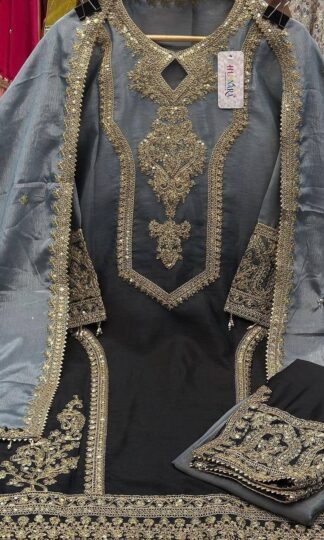 PD 1102 BLACK DESIGNER PAKISTANI SALWAR SUITSPD 1102 BLACK DESIGNER PAKISTANI SALWAR SUITS
