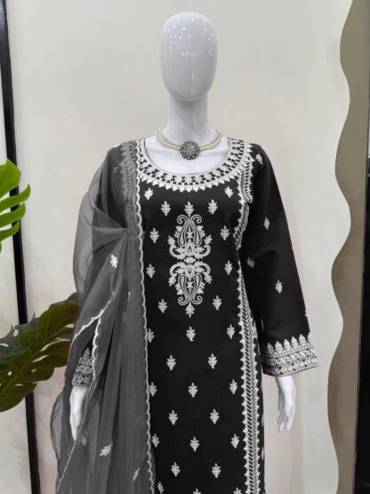 THE LIBAS COLLECTION 5861 BLACK SALWAR SUITS ONLINE WHOLESALE