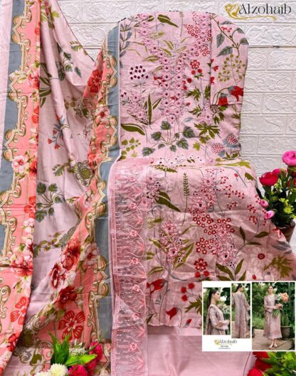 ALZOHAIB AZ 1134 PAKISTANI LATEST SUITS ONLINE - Image 2