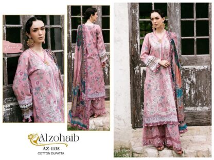 ALZOHAIB AZ 1138 LATEST PAKISTANI SUITS WHOLESALER