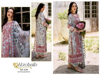 ALZOHAIB AZ 1139 PAKISTANI SUITS LATEST DESIGN 2025