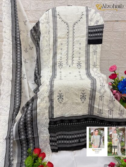 ALZOHAIB AZ 1181 B PAKISTANI SUITS ONLINE DESIGN 2025 - Image 2