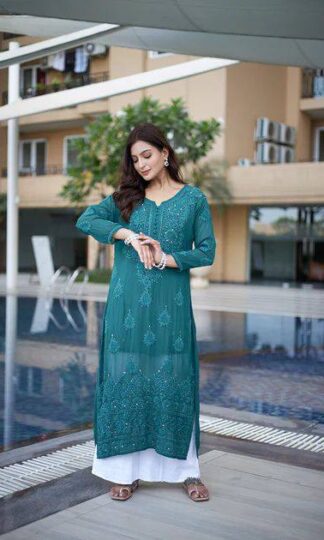 BE 306 PEACOCK BLUE DESIGNER WEAR TRENDING SUMMER PLAZZO SET SUPPLIERBE 306 PEACOCK BLUE DESIGNER WEAR TRENDING SUMMER PLAZZO SET SUPPLIER (2)