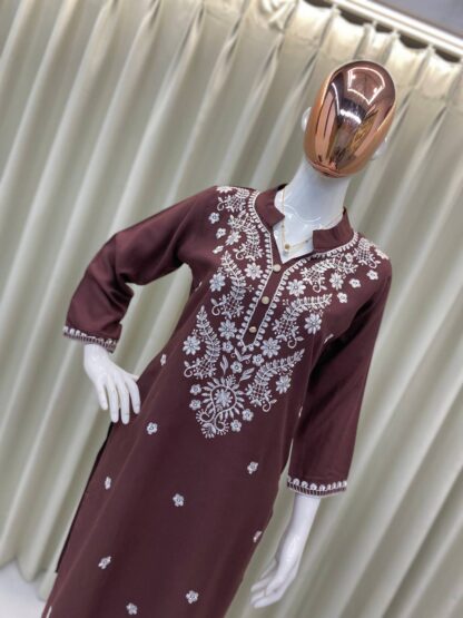BE 340 CO-ORD SET WITH EMBROIDERY WORK WHOLESALE