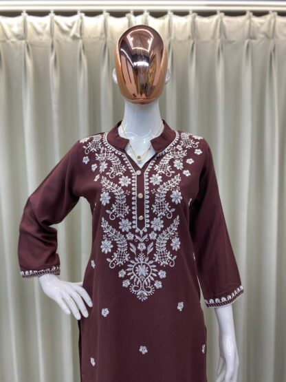 BE 340 CO-ORD SET WITH EMBROIDERY WORK WHOLESALE - Image 2