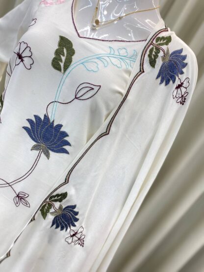 BE 343 KURTA PLAZZO AND DUPATTA SET ONLINE SHOPPING - Image 4
