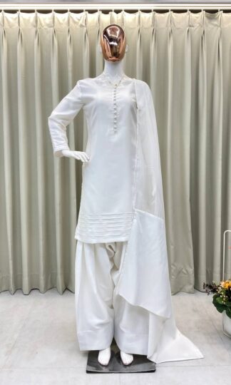 BE 345 FARSI SALWAR SUIT TOP AND PANT WITH ORGANZA DUPATTABE 345 FARSI SALWAR SUIT TOP AND PANT WITH ORGANZA DUPATTA