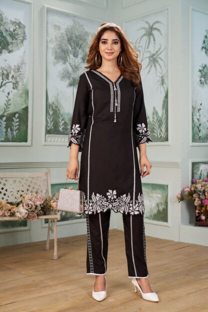 BE 353 EMBROIDERY WORK SALWAR SUITS ONLINE WHOLESALE - Image 12