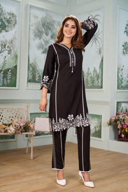 BE 353 EMBROIDERY WORK SALWAR SUITS ONLINE WHOLESALE - Image 7