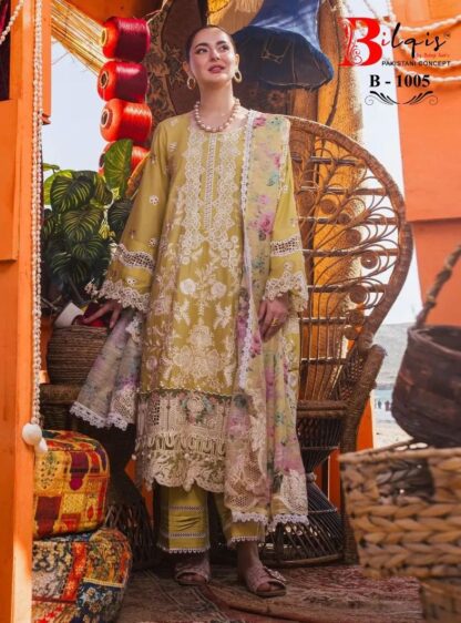 BILQIS B 1005 HAI KUCH PAKISTANI SUITS LATEST COLLECTION BEST QUALITY PAKISTANI SUITS, BILQIS B 1005 HAI KUCH, PAKISTANI SUITS BEST PRICE, PAKISTANI SUITS COLLECTION, PAKISTANI SUITS ONLINE SHOPPING, PAKISTANI SUITS ONLINE SHOPPING IN INDIA, PAKISTANI SUITS WHOLESALE  BILQIS, Pakistani Suits, READYMADE, Salwar Kameez, Single, Suits