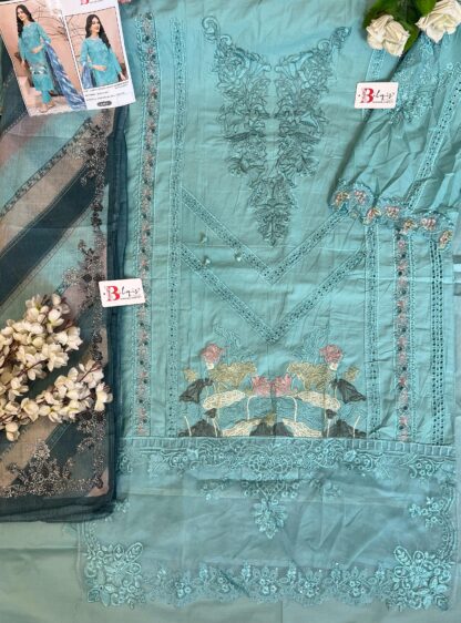 BILQIS B 80 P DESIGNER PAKISTANI SUIT WITH PRICE - Image 2