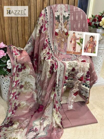 HAZZEL 1002 AYZEL DESIGNER PAKISTANI SUITS ONLINE - Image 2