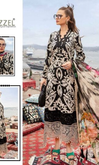 HAZZEL MARIA.B 307 PAKISTANI SUITS LATEST COLLECTIONHAZZEL MARIA.B 307 PAKISTANI SUITS LATEST COLLECTION
