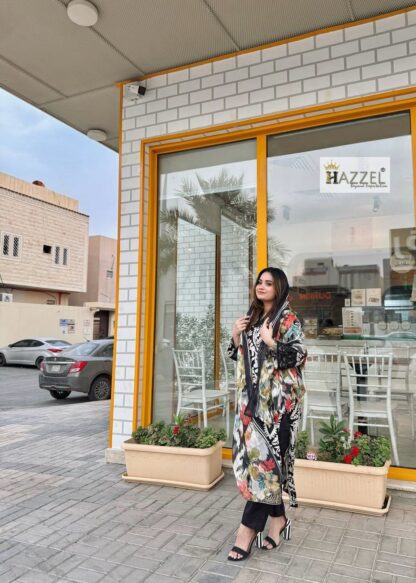 HAZZEL MARIA.B 307 PAKISTANI SUITS LATEST COLLECTION - Image 4