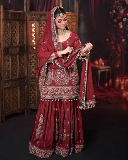 HEAVY READUYMADE PAKISTANI SUITS PD 1104 - Image 5