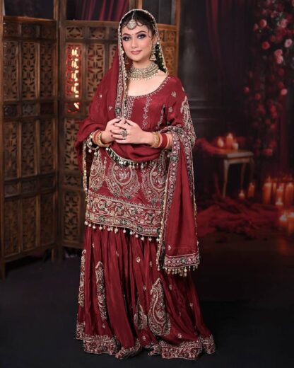 HEAVY READUYMADE PAKISTANI SUITS PD 1104