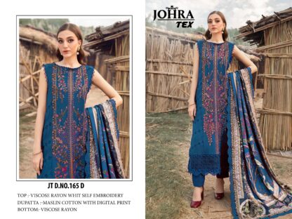 JOHRA TEX 165 D WHOLESALE PAKISTANI SUITS ONLINE