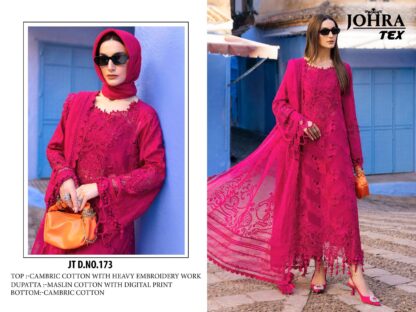 JOHRA TEX JT 173 PAKISTANI SUITS SINGLE PIECE BUY