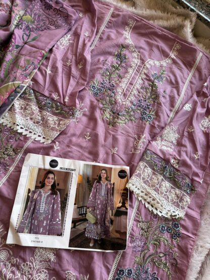 MEHBBOB TEX 1600 B OMBER NX PAKISTANI SUITS ONLINE INDIA - Image 2