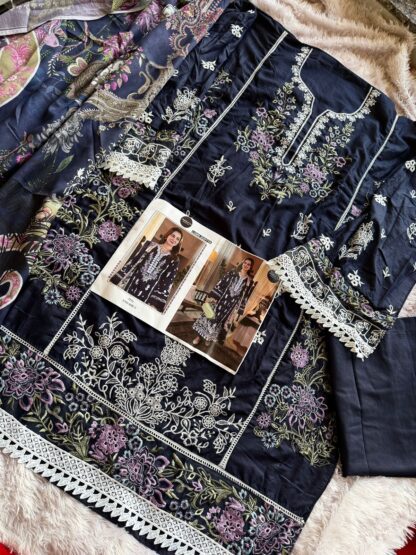 MEHBBOB TEX 1600 C OMBER NX PAKISTANI SUITS SINGLE PIECE BUY - Image 4