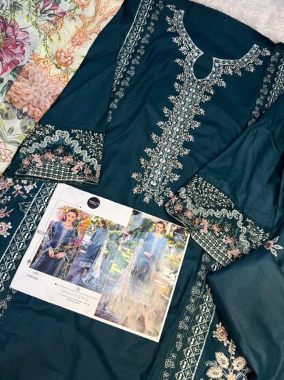 MEHBBOB TEX 1616 OMBRE LAWN COLLECTION -2025  VOL-8 PAKISTANI SUITS - Image 2