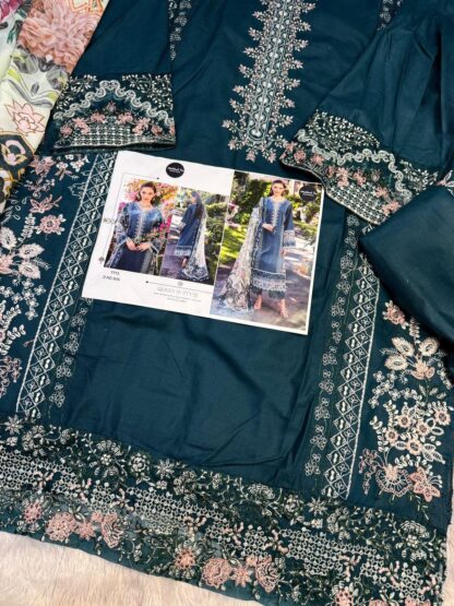 MEHBBOB TEX 1616 OMBRE LAWN COLLECTION -2025  VOL-8 PAKISTANI SUITS - Image 3