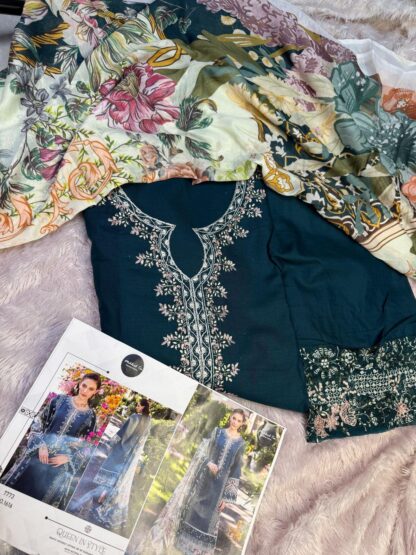 MEHBBOB TEX 1616 OMBRE LAWN COLLECTION -2025  VOL-8 PAKISTANI SUITS - Image 5