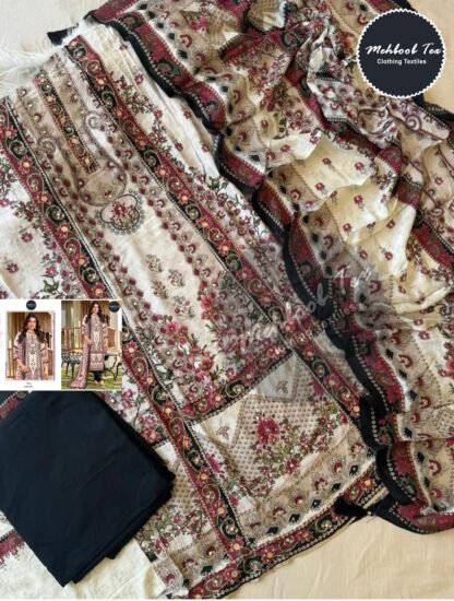 MEHBBOB TEX 1629 PAKISTANI SUITS FOR WOMEN - Image 3