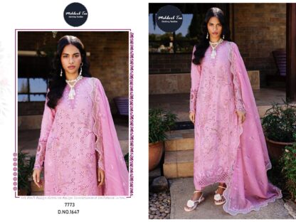 MEHBBOB TEX 1647 PAKISTANI SUITS IN SINGLE PIECE