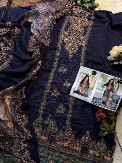 MEHBBOB TEX 1663 B DESIGNER PAKISTANI SUITS ONLINE - Image 2