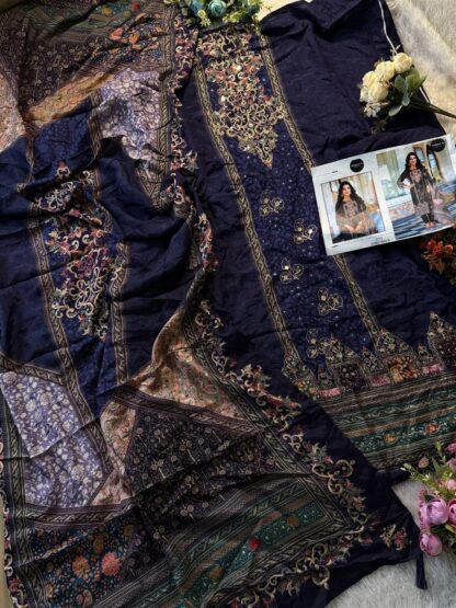 MEHBBOB TEX 1663 B DESIGNER PAKISTANI SUITS ONLINE - Image 4