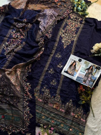 MEHBBOB TEX 1663 B DESIGNER PAKISTANI SUITS ONLINE - Image 3