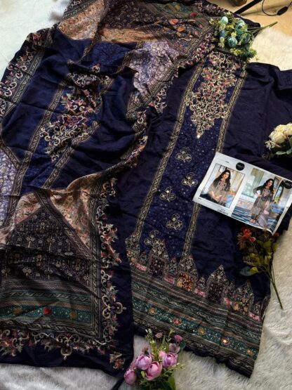 MEHBBOB TEX 1663 B DESIGNER PAKISTANI SUITS ONLINE - Image 5