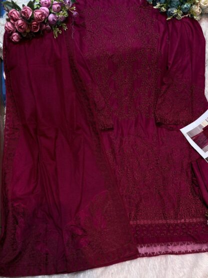 MEHBBOB TEX 1664 OMBRE LAWN COLLECTION -2025  VOL-10 PAKISTANI SUITS - Image 4