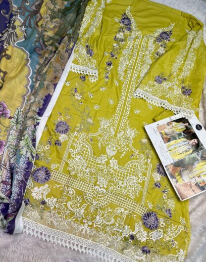MEHBOOB TEX 1577 C OMBRE LAWN COLLECTION 2025 VOL-1 PAKISTANI SUITS - Image 6