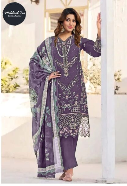 MEHBOOB TEX 1618 B PAKISTANI SINGLE PIECE ONLINE WHOLESALE