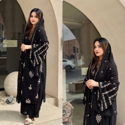 PD 1101 PAKISTANI SUITS ONLINE SHOPPING - Image 10