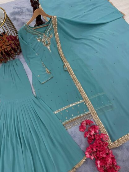 PD 1107 PAKISTANI SUITS MANUFACTURER IN SURAT - Image 4