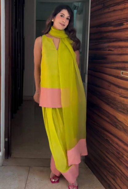PD 1108 PARTYWEAR KURTIS WITH PLAZZO COLLECTION - Image 2