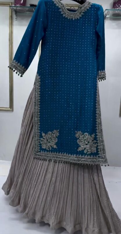 PD1106 SILK TOP LEHENGA & DUPATTA SET ONLINE WHOLESALE (6)