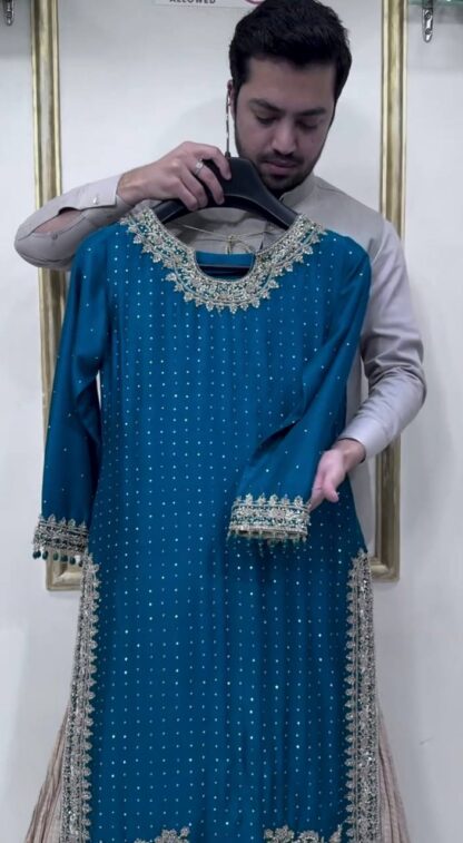 PD1106 SILK TOP LEHENGA & DUPATTA SET ONLINE WHOLESALE - Image 2