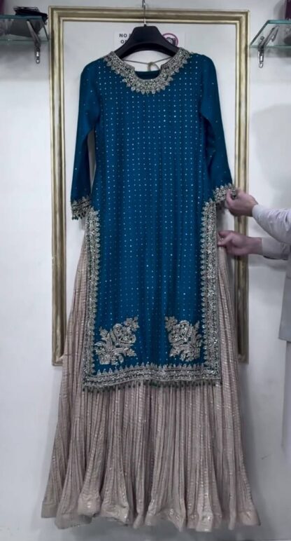 PD1106 SILK TOP LEHENGA & DUPATTA SET ONLINE WHOLESALE (6)