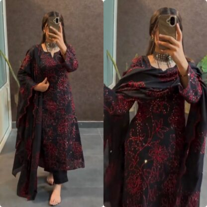 PD1110 DESIGNER READYMADE TOP BOTTOM & DUPATTA COLLECTIONS