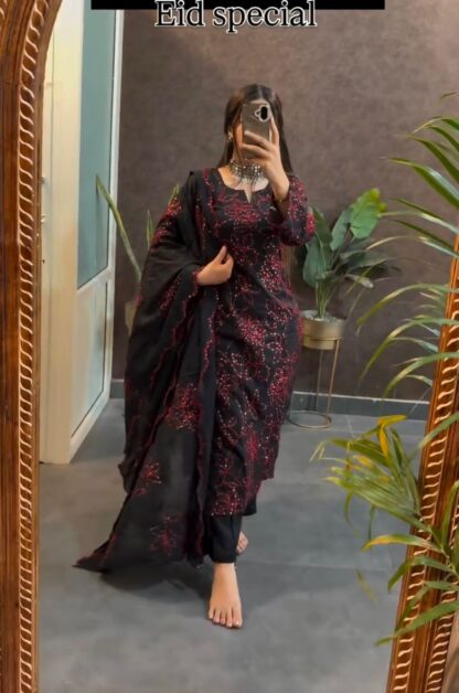PD1110 DESIGNER READYMADE TOP BOTTOM & DUPATTA COLLECTIONS - Image 5